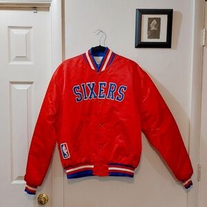 NBA Red Sixers Bomber Jacket